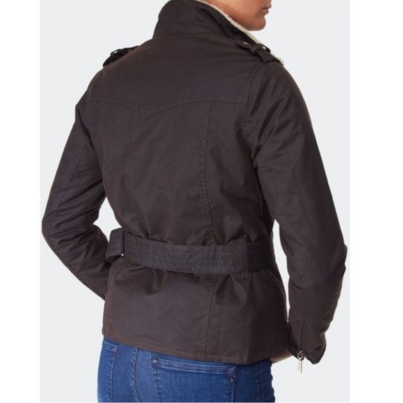 BARBOUR INTERNATIONAL MATLOCK WOMEN'S WAX JACKET - Picture 6 of 9